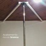 SUPORTE EM V PARA POLES