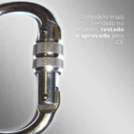 MOSQUETÃO OVAL 25KN