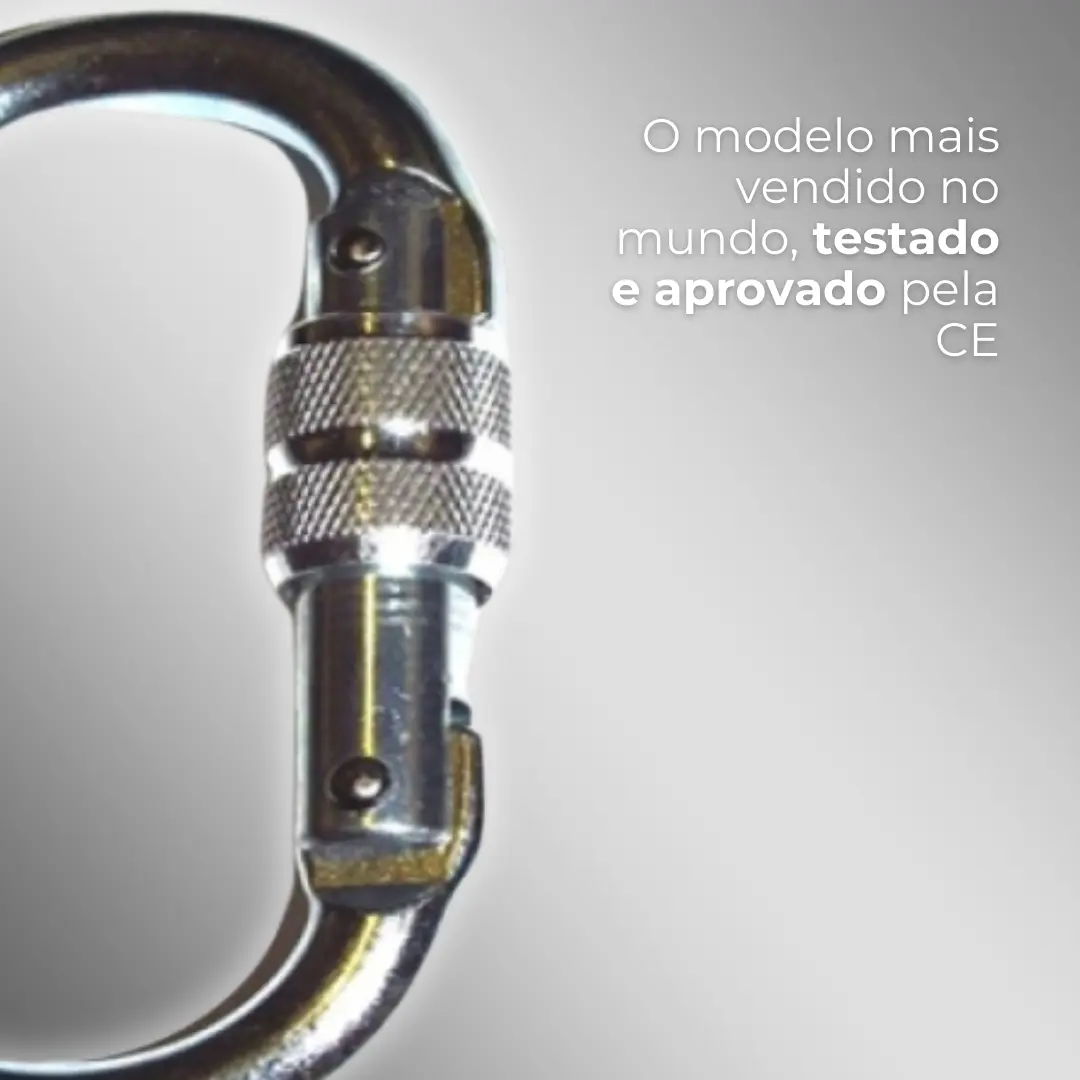 MOSQUETÃO OVAL 25KN