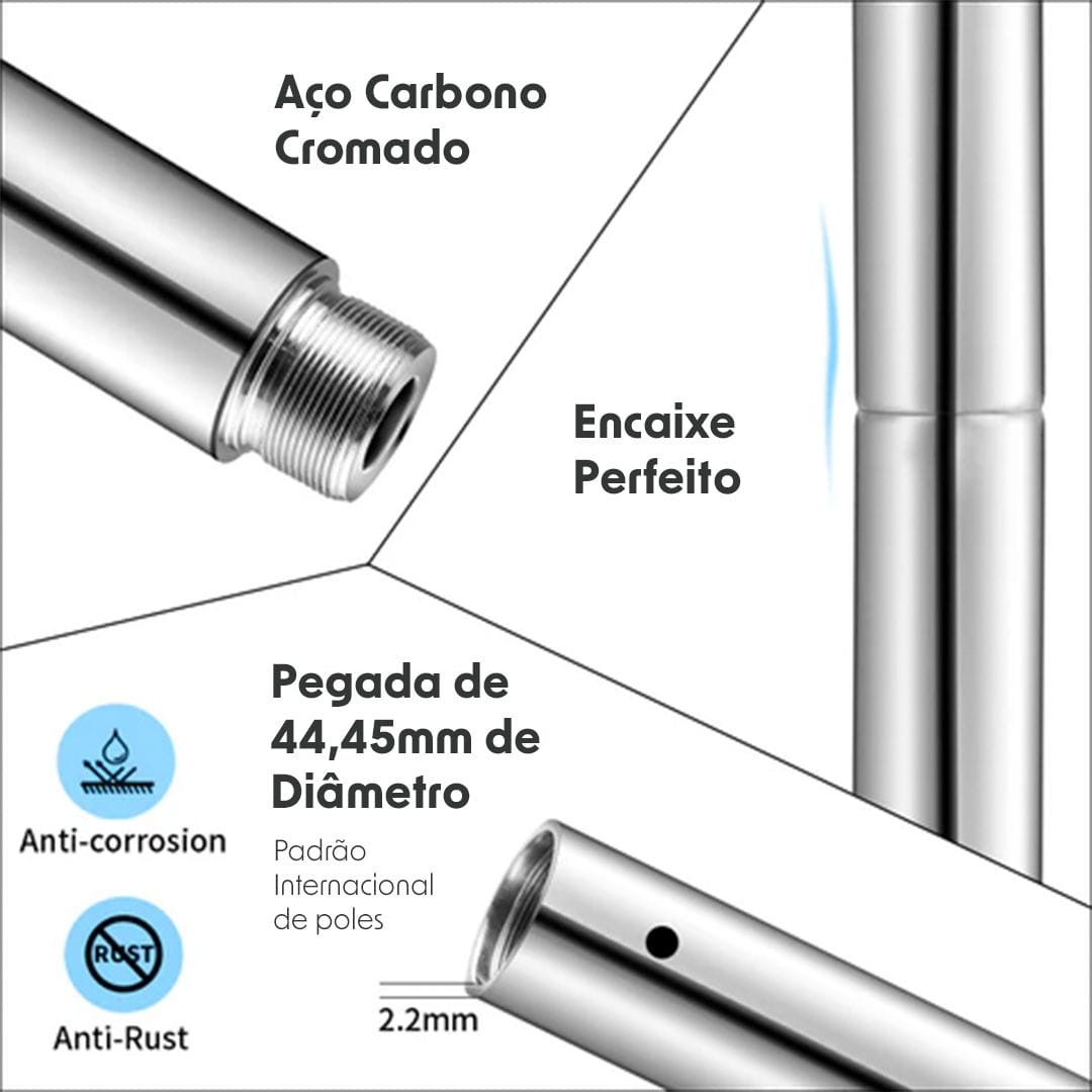 POLE PORTÁTIL STANDARD IMPORTADO